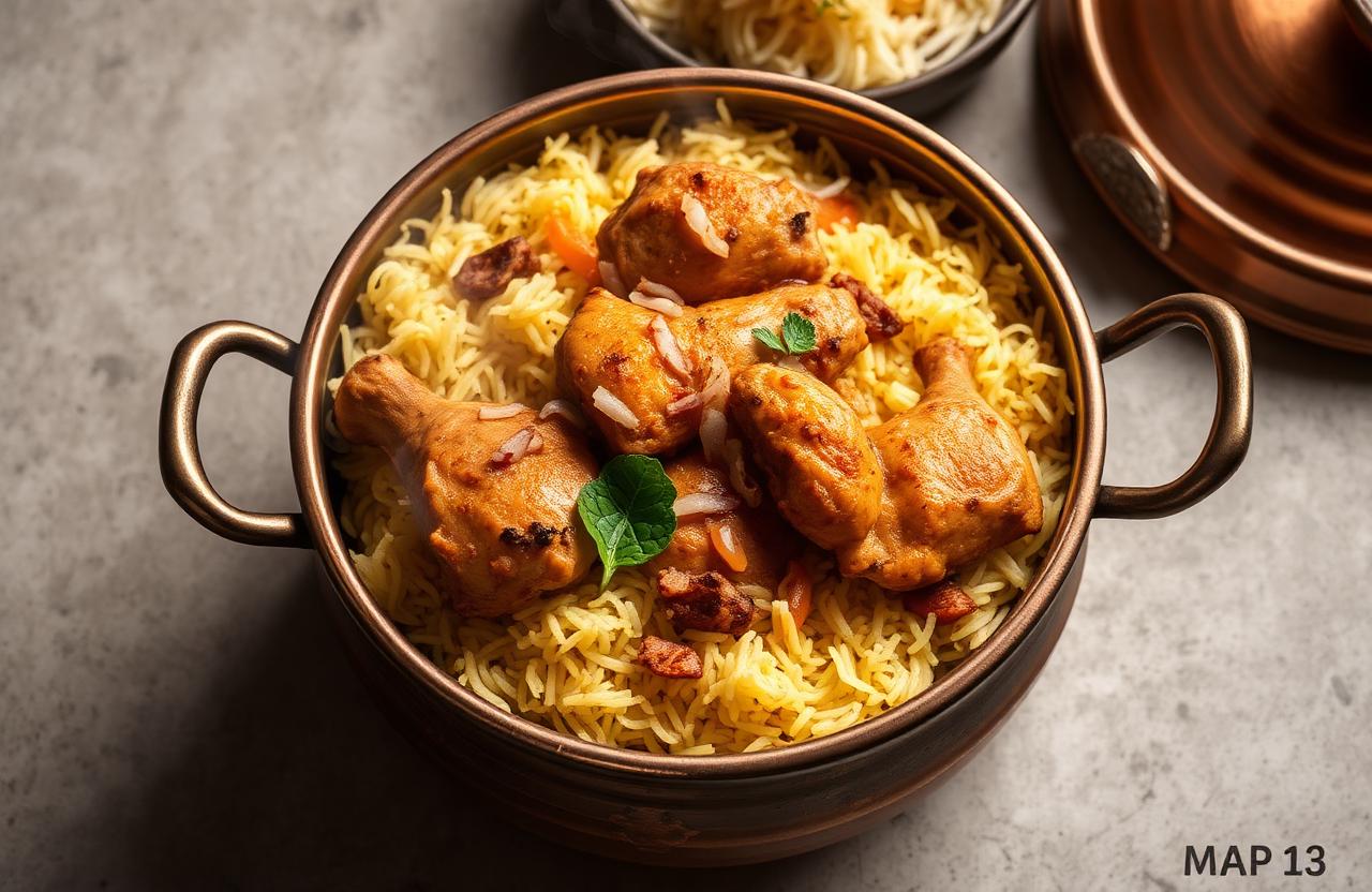 Hyderabadi Chicken Biryani