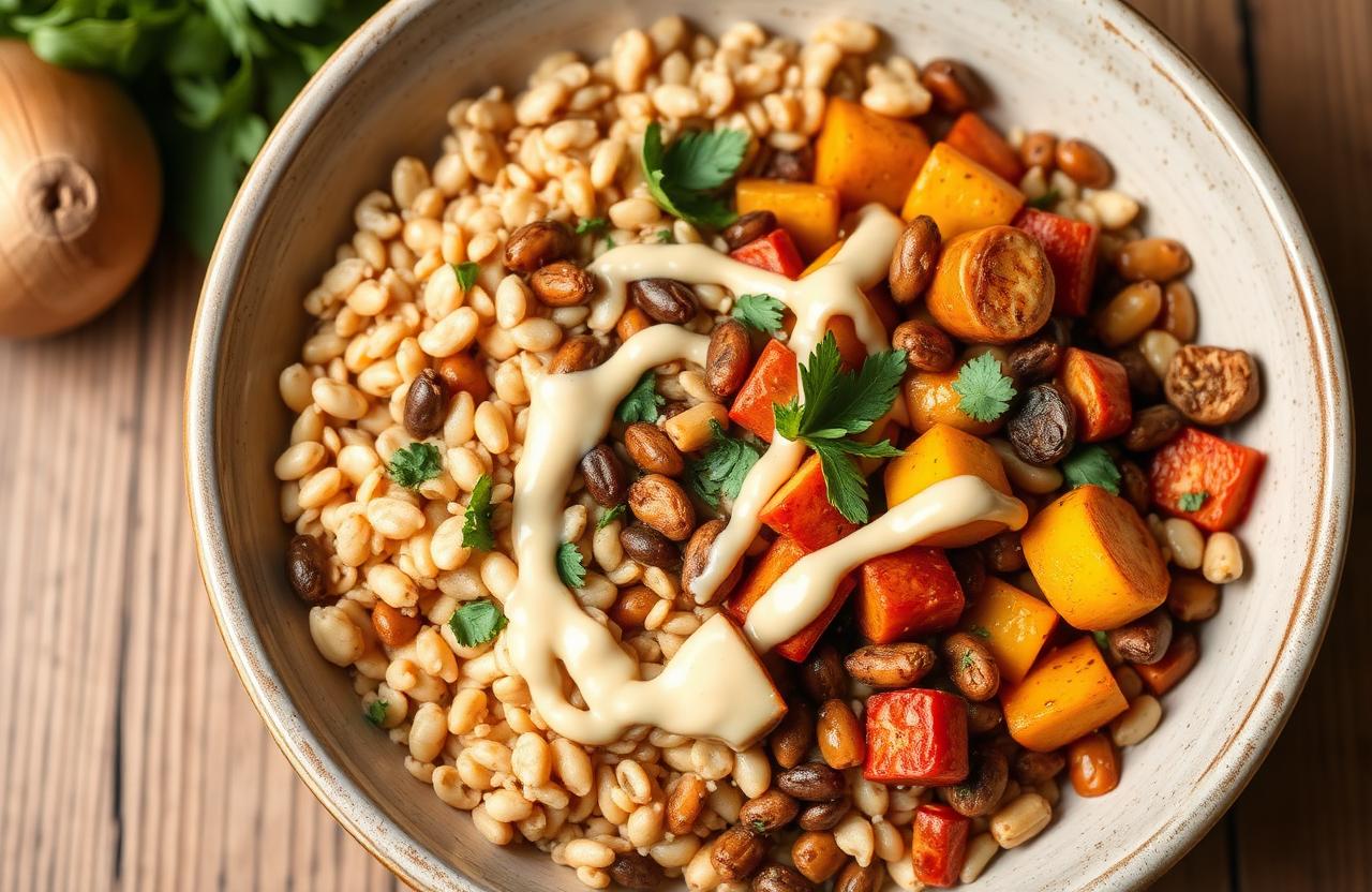 Mediterranean Grain Power Bowl