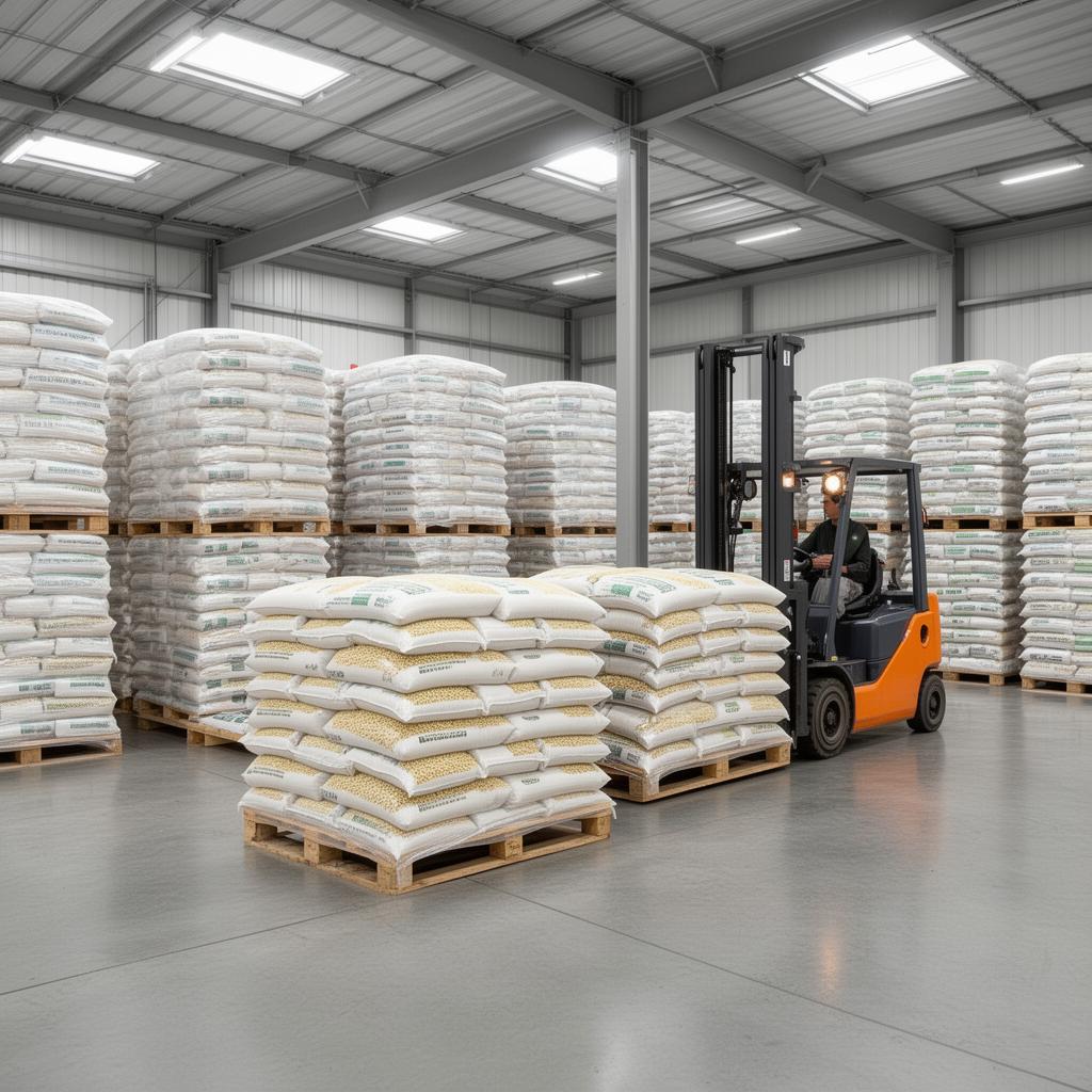 Food-Grade Warehouse — Palletized Inventory